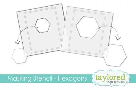 Masking Stencil - Hexagons