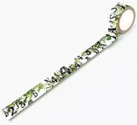 Masking Tape - #71 - Leafy Alphas