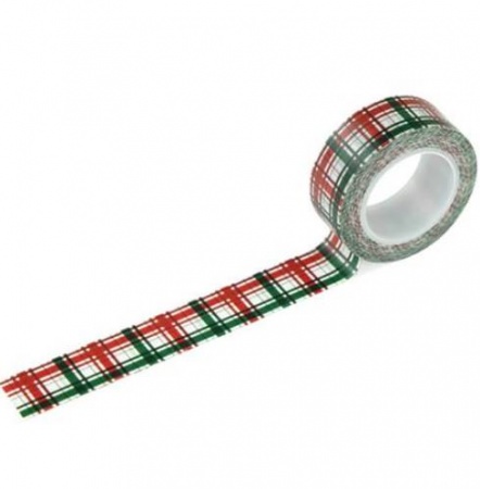 Masking tape - Baking Spirits Bright - Festive Plaid