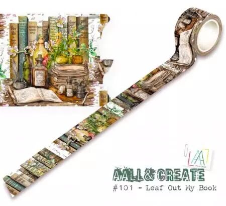 Masking tape #101 - Leaf Out My Book