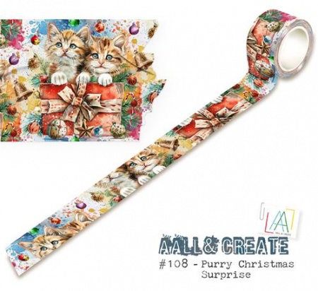 Masking tape #108 - Purry Christmas Surprise