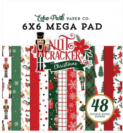 Mega Paper Pad 6x6 - Nut Cracker Christmas