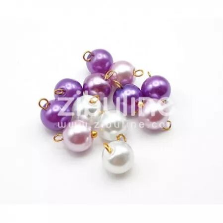 Mini boules de noël - Camaïeu violet