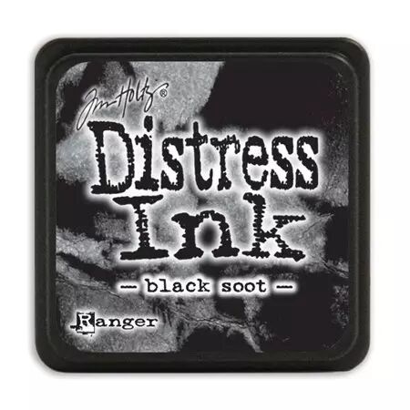 Mini Distress Pad - Black Soot