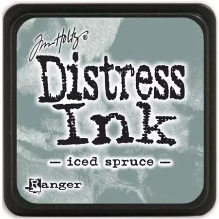 Mini Distress Pad - Iced Spruce