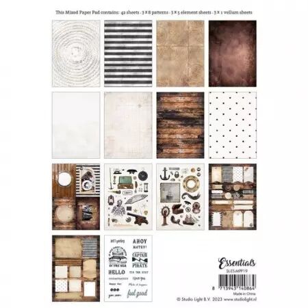 Mixed Paper Pad - Vintage Treasure