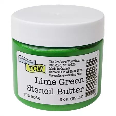 Modeling Paste - Stencil butter - Lime green