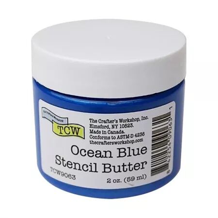 Modeling Paste - Stencil butter - Ocean Blue