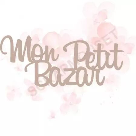 Mot en carton - Mon petit bazar