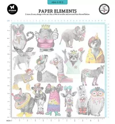 Paper Elements - Collection Signature - Party animals