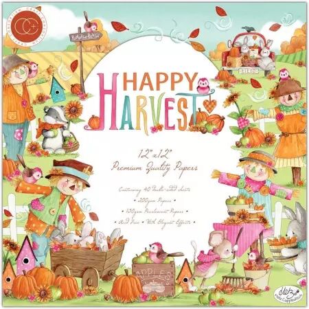 Paper Pad - 12x12 - Happy Harvest