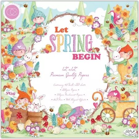 Paper Pad - 12x12 - Let Spring Begin