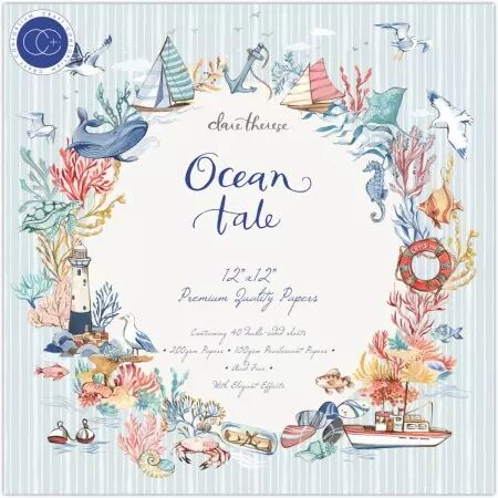 Paper Pad - 12x12 - Ocean Tale