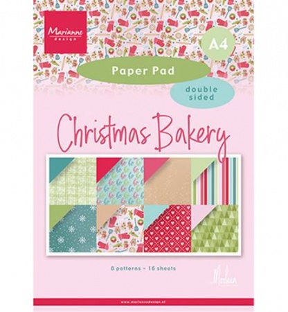 Paper Pad - A4 - Christmas Bakery