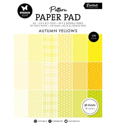 Paper Pad - Automn Yellows