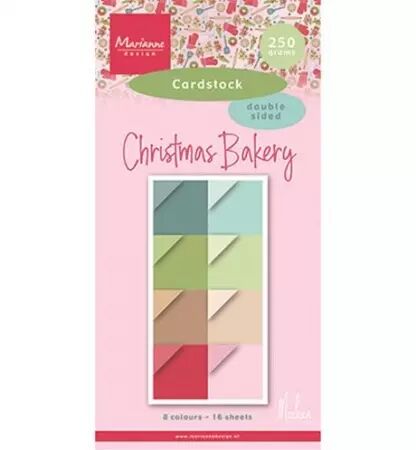 Paper Pad - Cardstock 15x30 - Christmas Bakery - unis