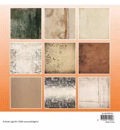 Paper Pad - Grunge collection - 20x20 - Vintage papers