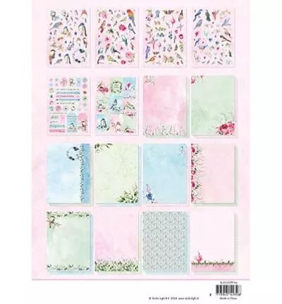 Paper pad - Nature Lover - Spring birds