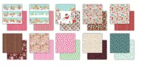 Paper Pad 12x12 - Candy Christmas