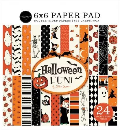 Paper Pad 6x6 - Halloween Fun