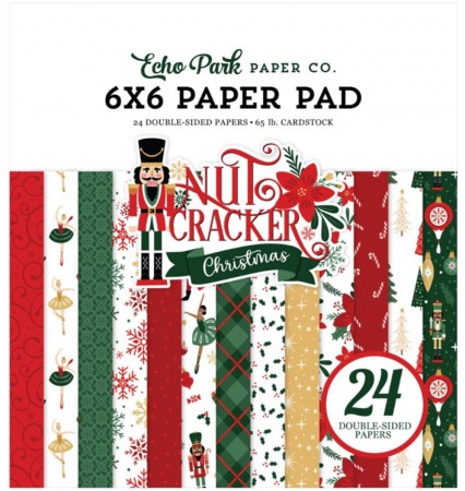 Paper Pad 6x6 - Nut Cracker Christmas