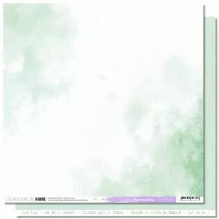 Papier - Back to Basics - Rainbow - Vert