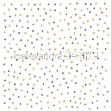 Papier - Dotted Yellow and Blue