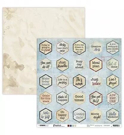 Papier - Planner Essentials - Text labels