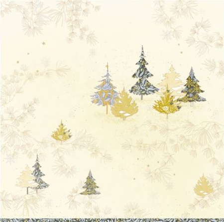 Papier - Sapins à motifs