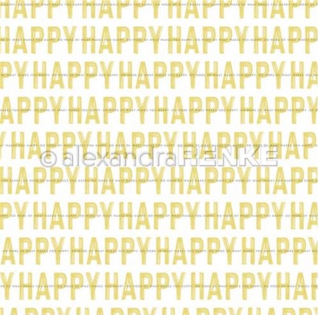 Papier - Trèfle porte-bonheur - Typo Happy