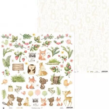 Papier - Woodland cuties - 07 - Motifs à découper