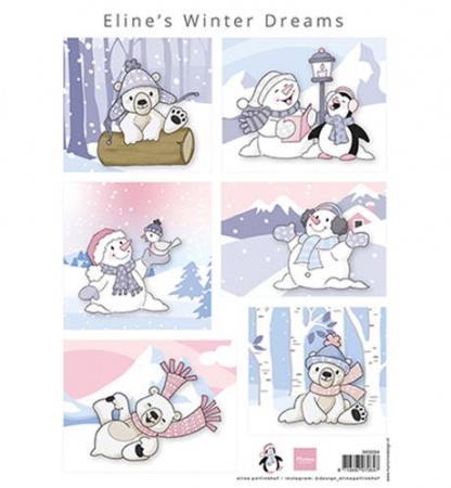 Papier à découper - Eline\'s Winter Dreams