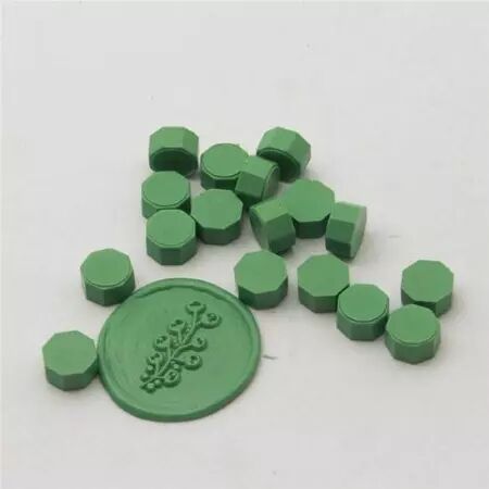 Pastilles de cire - Vert layette