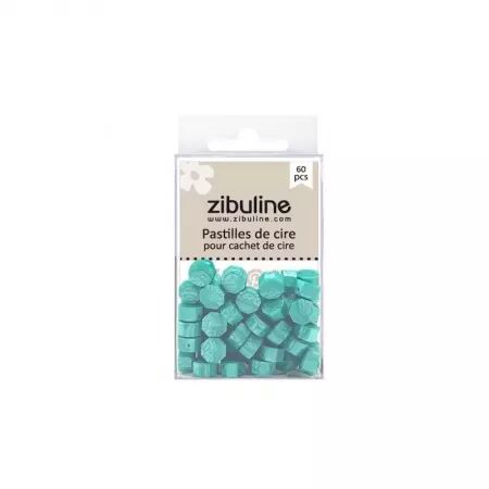 Pastilles de cire - Vert turquoise nacré