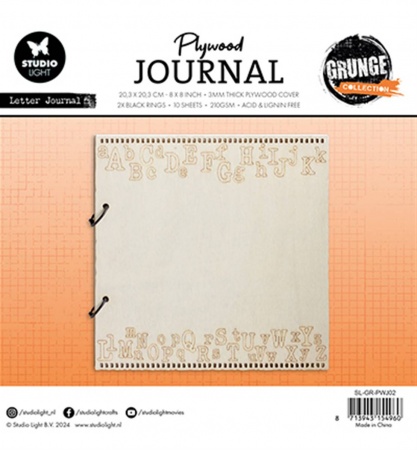 Phywood Journal - Grunge - Letter Journal