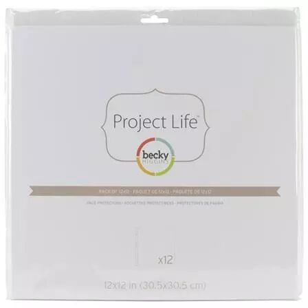 Pochettes album - project life