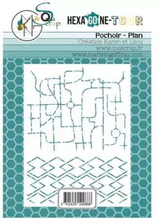 Pochoir - Hexagone Tour - Plan