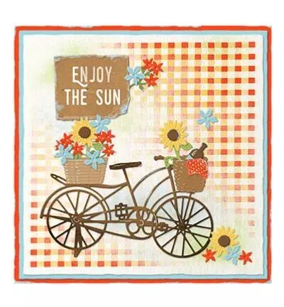 Pochoir - Sunflower Kisses - Picnic cloth