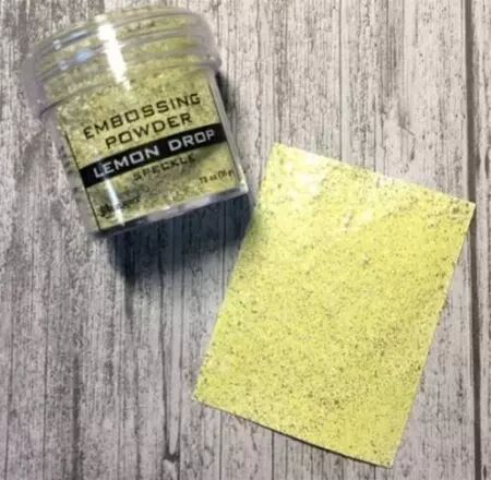 Poudre à embosser Speckle - Lemon Drop