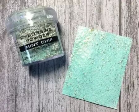 Poudre à embosser Speckle - Mint Chip