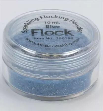 Poudre Flock - Blue Sparkle