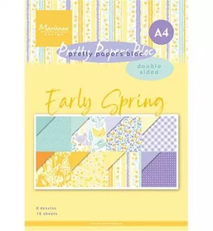 Pretty papers bloc - A4 - Early Spring