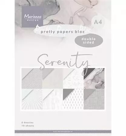 Pretty papers bloc - A4 - Serenity