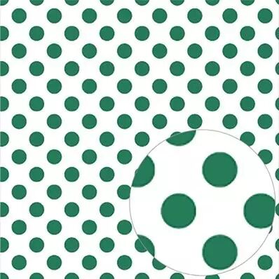 Printed Acetate -Green Dots