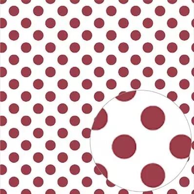 Printed Acetate -Pomegranate Dots