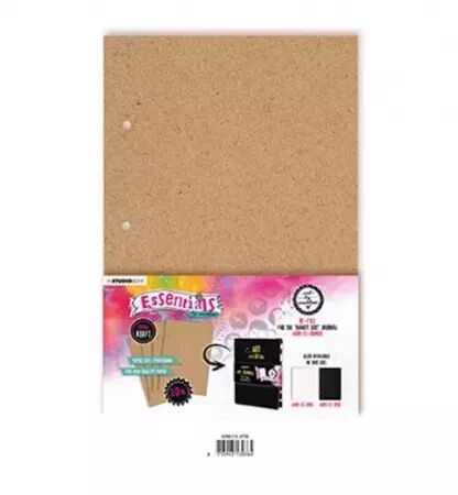 Recharges pour Art Journal - A5 - Kraft