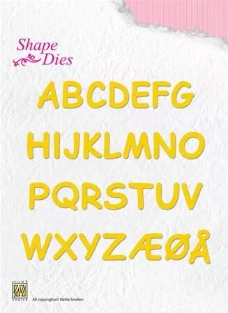 Shape Dies - Alphabet