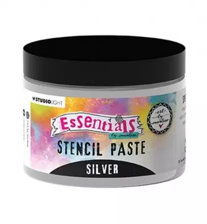 Silver Metallic Stencil Paste