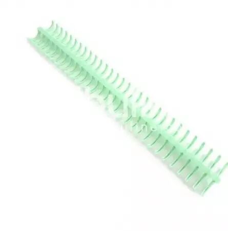 Spirale plastique pour reliure - Vert d\'eau