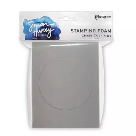 Stamping Foam - Circle cut - 2 blocs de mousse avec rond